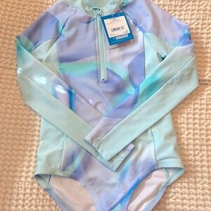 Girls DSG rash guard 1 piece swimsuit